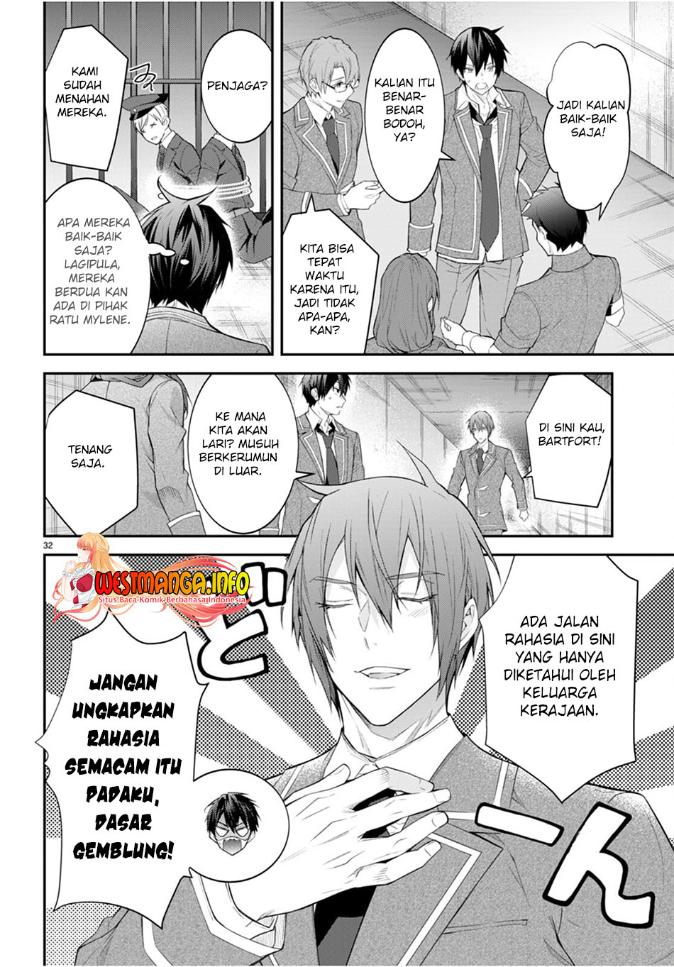 Otome Game Sekai wa Mob ni Kibishii Sekai Desu Chap 48 - Next Chap 49