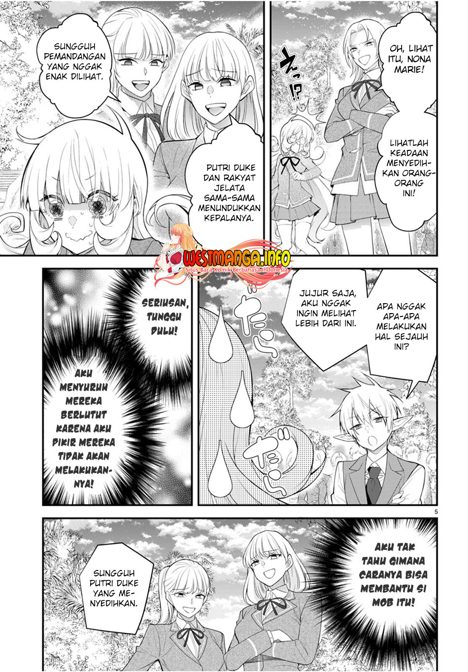 Otome Game Sekai wa Mob ni Kibishii Sekai Desu Chap 48 - Next Chap 49