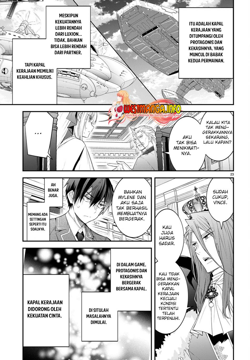 Otome Game Sekai wa Mob ni Kibishii Sekai Desu Chap 49 - Next Chap 50