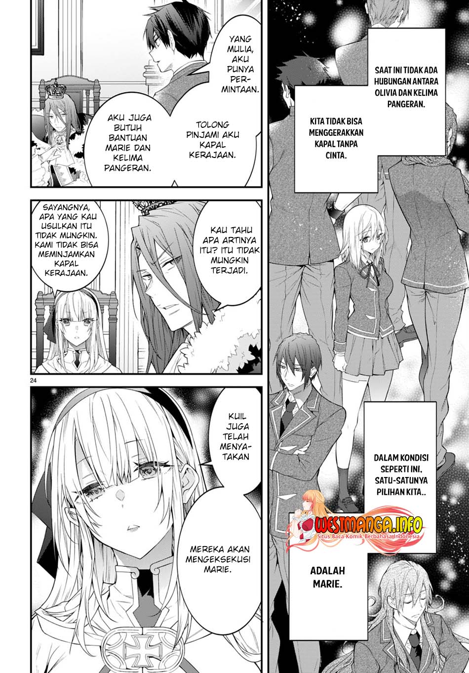 Otome Game Sekai wa Mob ni Kibishii Sekai Desu Chap 49 - Next Chap 50