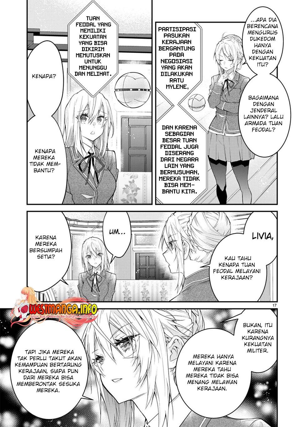 Otome Game Sekai wa Mob ni Kibishii Sekai Desu Chap 50 - Next Chap 51