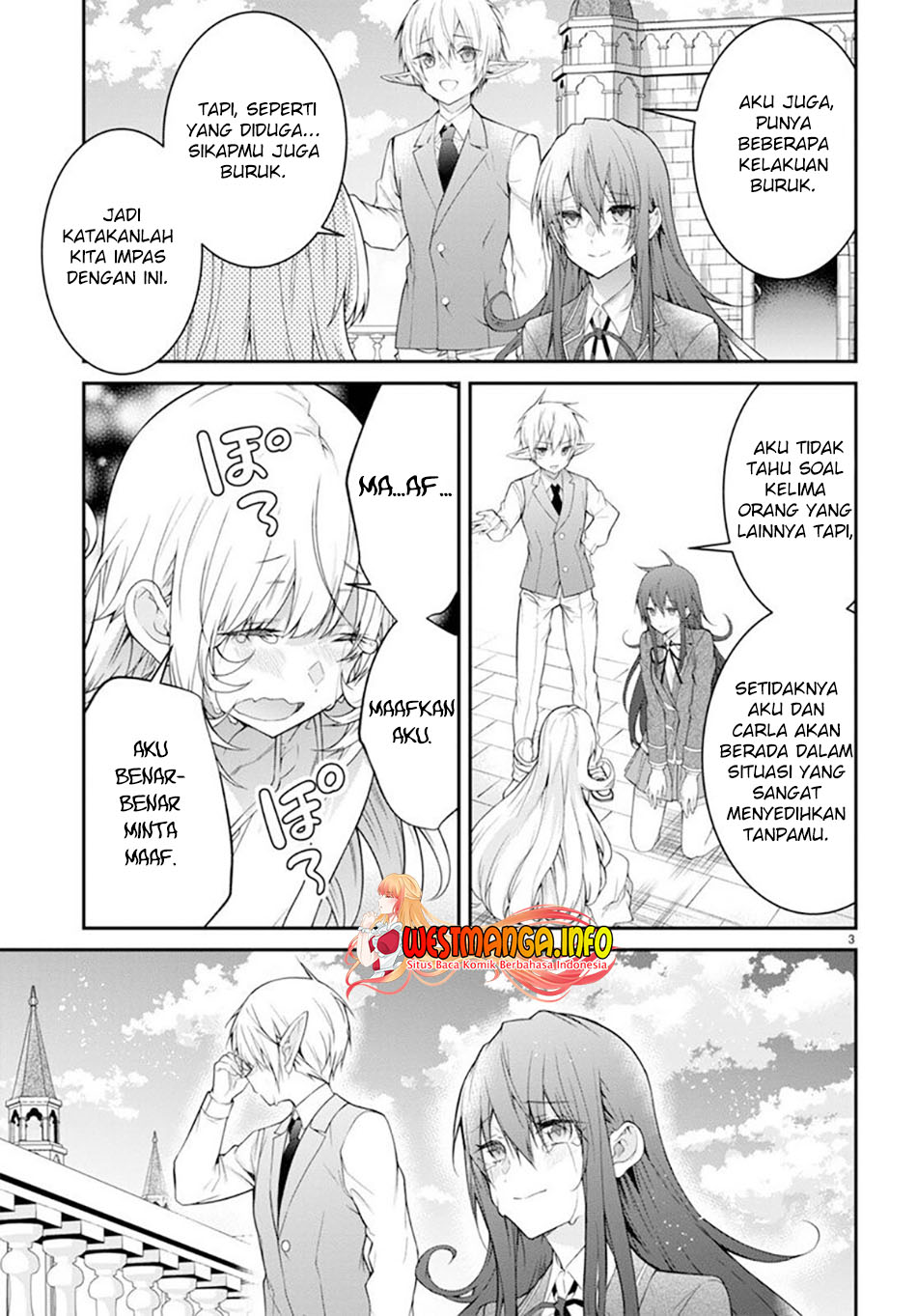 Otome Game Sekai wa Mob ni Kibishii Sekai Desu Chap 53 - Next Chap 54
