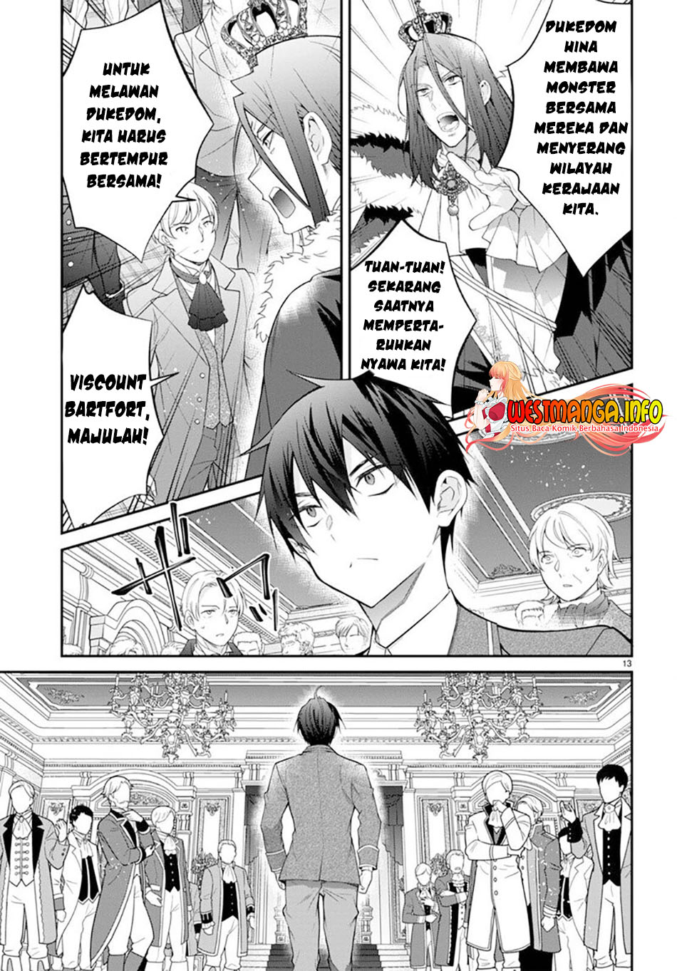 Otome Game Sekai wa Mob ni Kibishii Sekai Desu Chap 53 - Next Chap 54