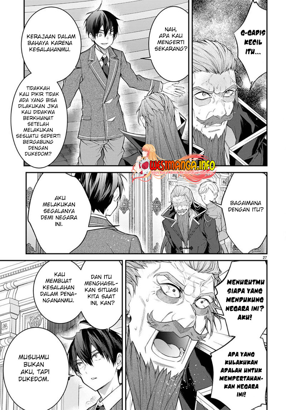 Otome Game Sekai wa Mob ni Kibishii Sekai Desu Chap 53 - Next Chap 54