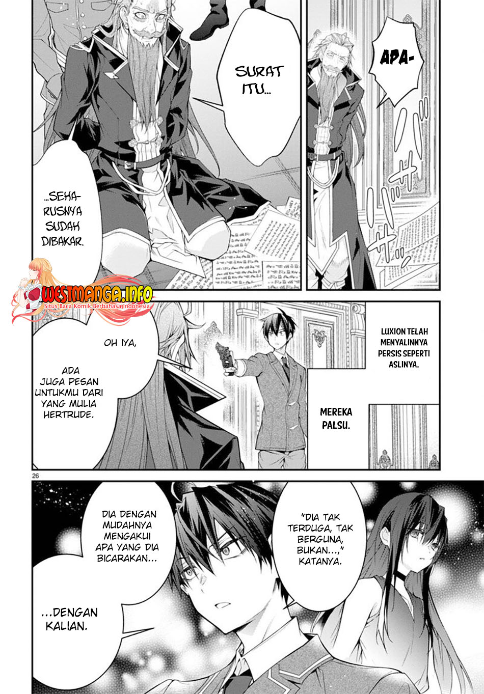 Otome Game Sekai wa Mob ni Kibishii Sekai Desu Chap 53 - Next Chap 54