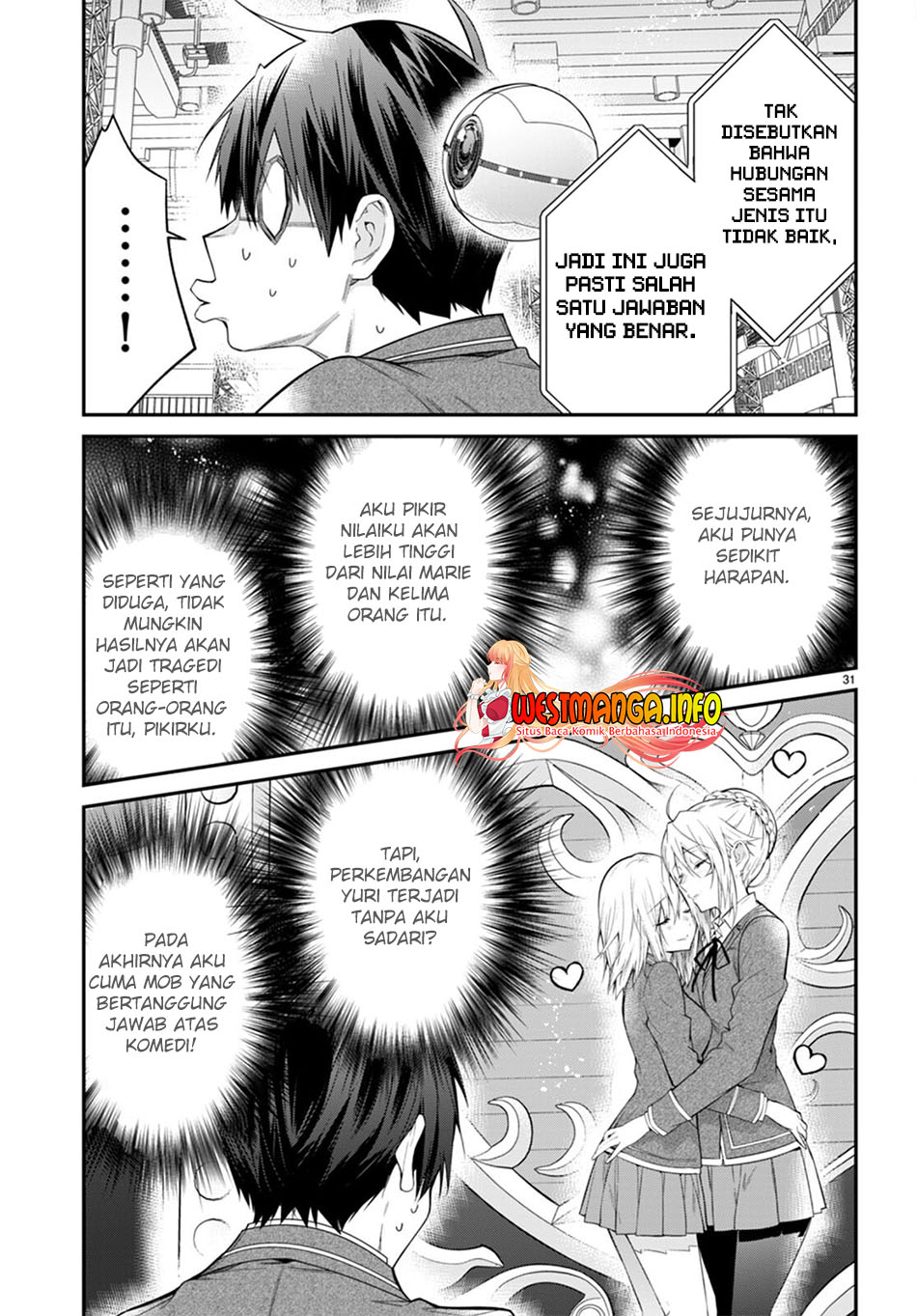 Otome Game Sekai wa Mob ni Kibishii Sekai Desu Chap 54 - Next Chap 55