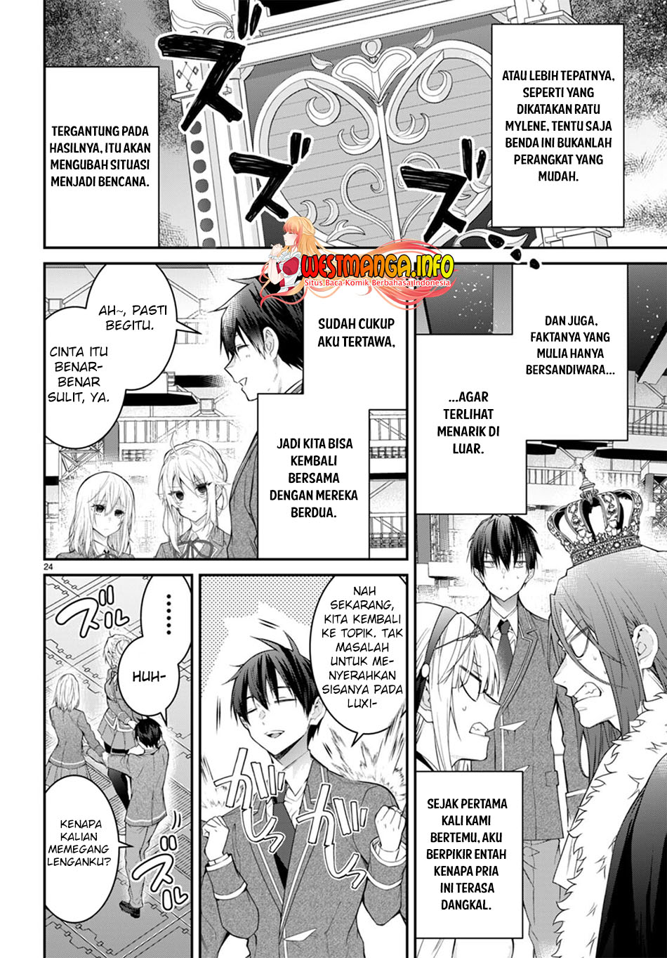 Otome Game Sekai wa Mob ni Kibishii Sekai Desu Chap 54 - Next Chap 55
