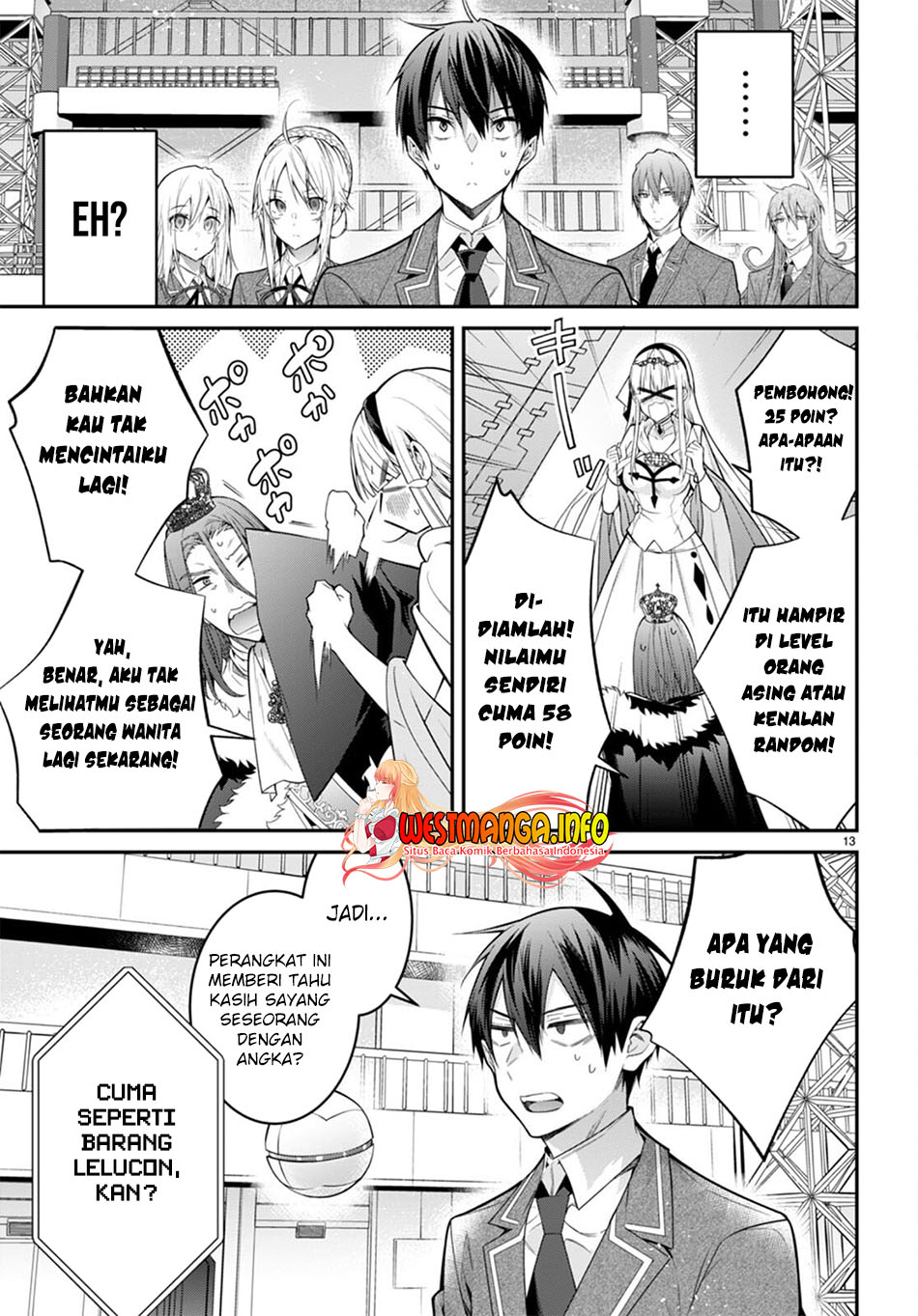 Otome Game Sekai wa Mob ni Kibishii Sekai Desu Chap 54 - Next Chap 55