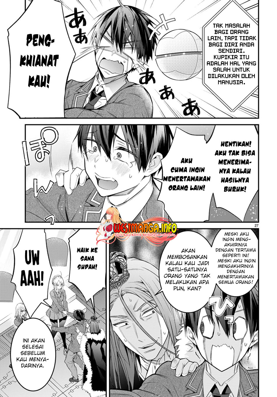 Otome Game Sekai wa Mob ni Kibishii Sekai Desu Chap 54 - Next Chap 55