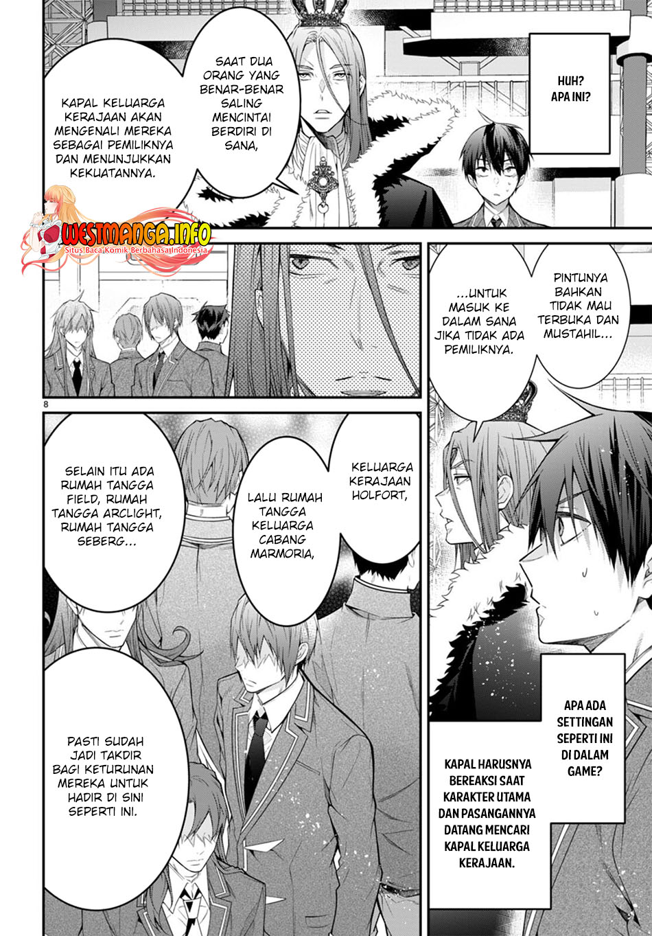 Otome Game Sekai wa Mob ni Kibishii Sekai Desu Chap 54 - Next Chap 55