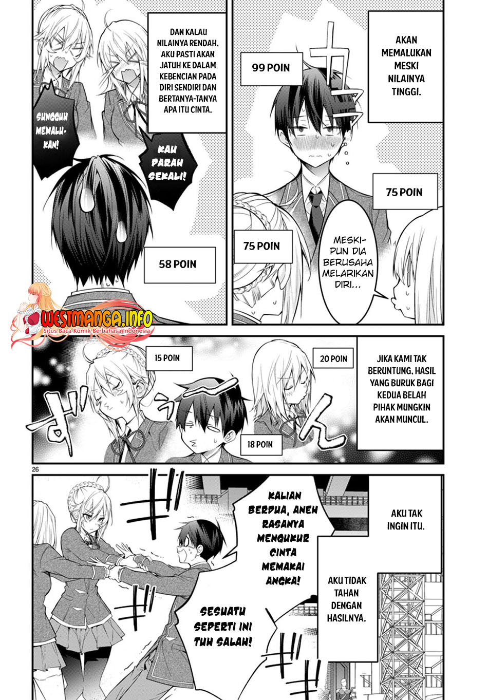 Otome Game Sekai wa Mob ni Kibishii Sekai Desu Chap 54 - Next Chap 55