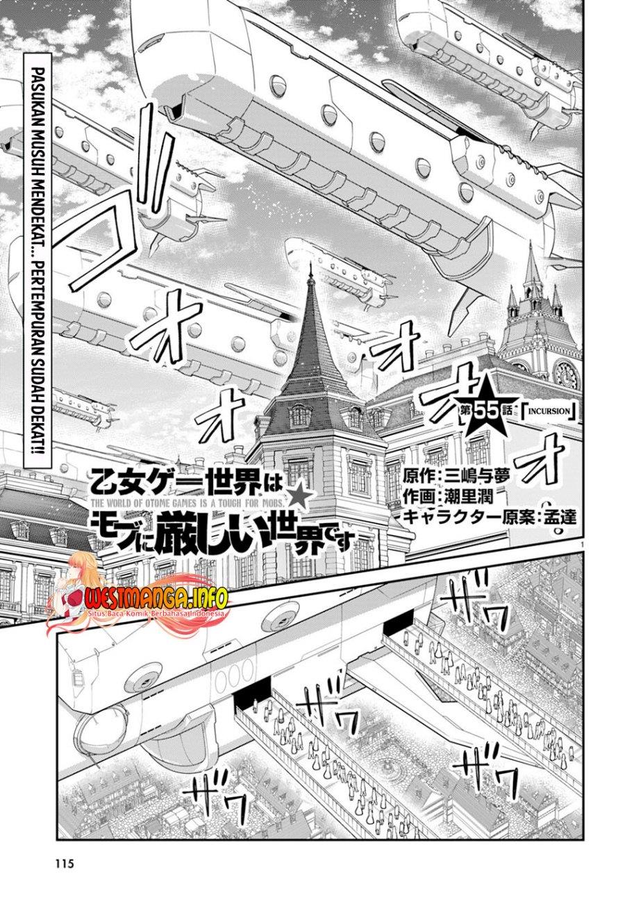 Otome Game Sekai wa Mob ni Kibishii Sekai Desu Chap 55 - Next Chap 56