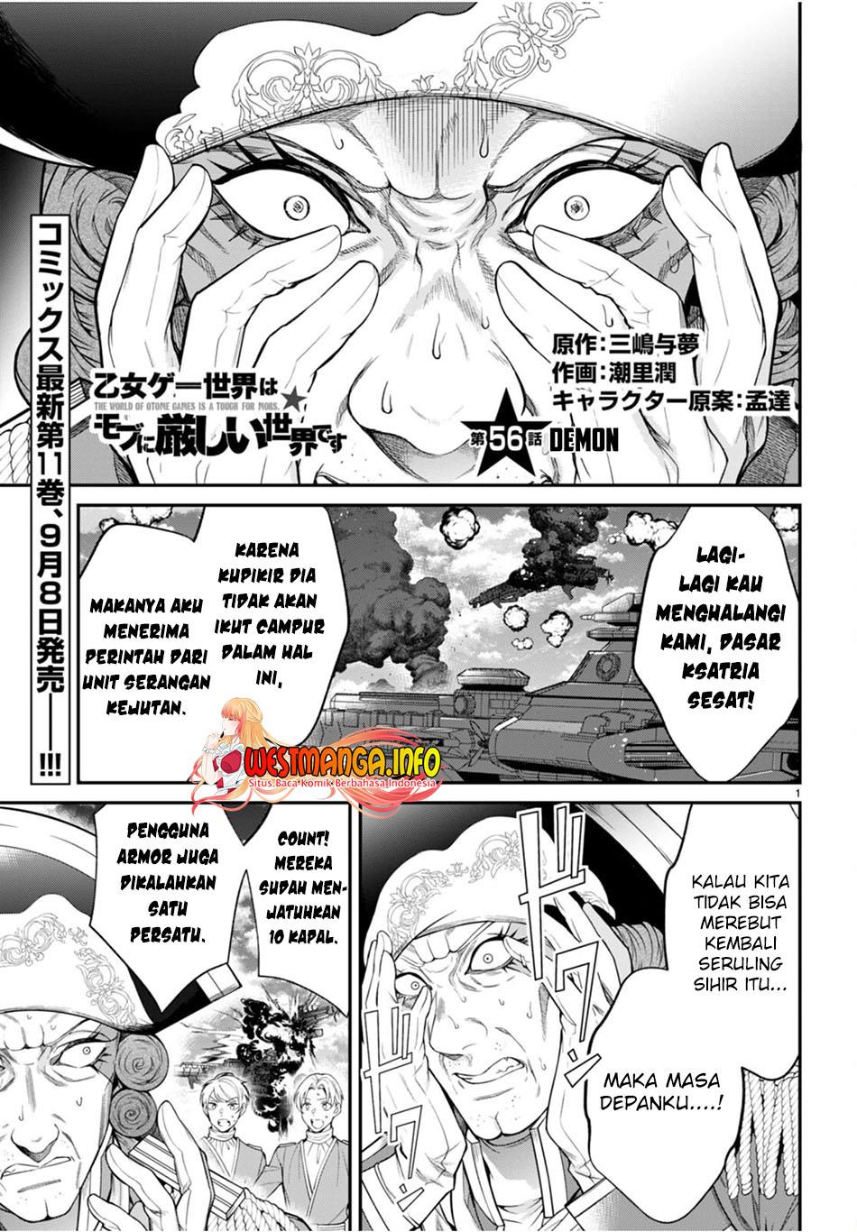 Otome Game Sekai wa Mob ni Kibishii Sekai Desu Chap 56 - Next Chap 57