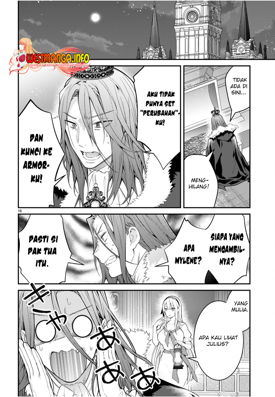 Otome Game Sekai wa Mob ni Kibishii Sekai Desu Chap 58 - Next Chap 59