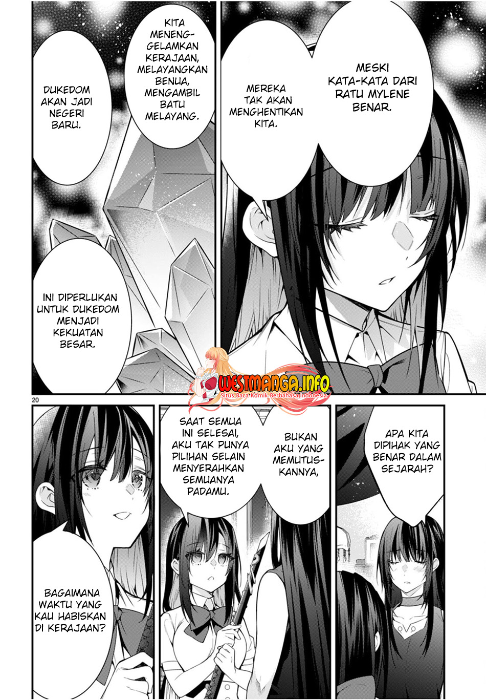 Otome Game Sekai wa Mob ni Kibishii Sekai Desu Chap 58 - Next Chap 59