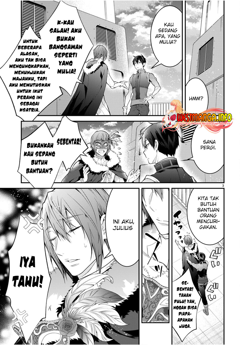Otome Game Sekai wa Mob ni Kibishii Sekai Desu Chap 58 - Next Chap 59