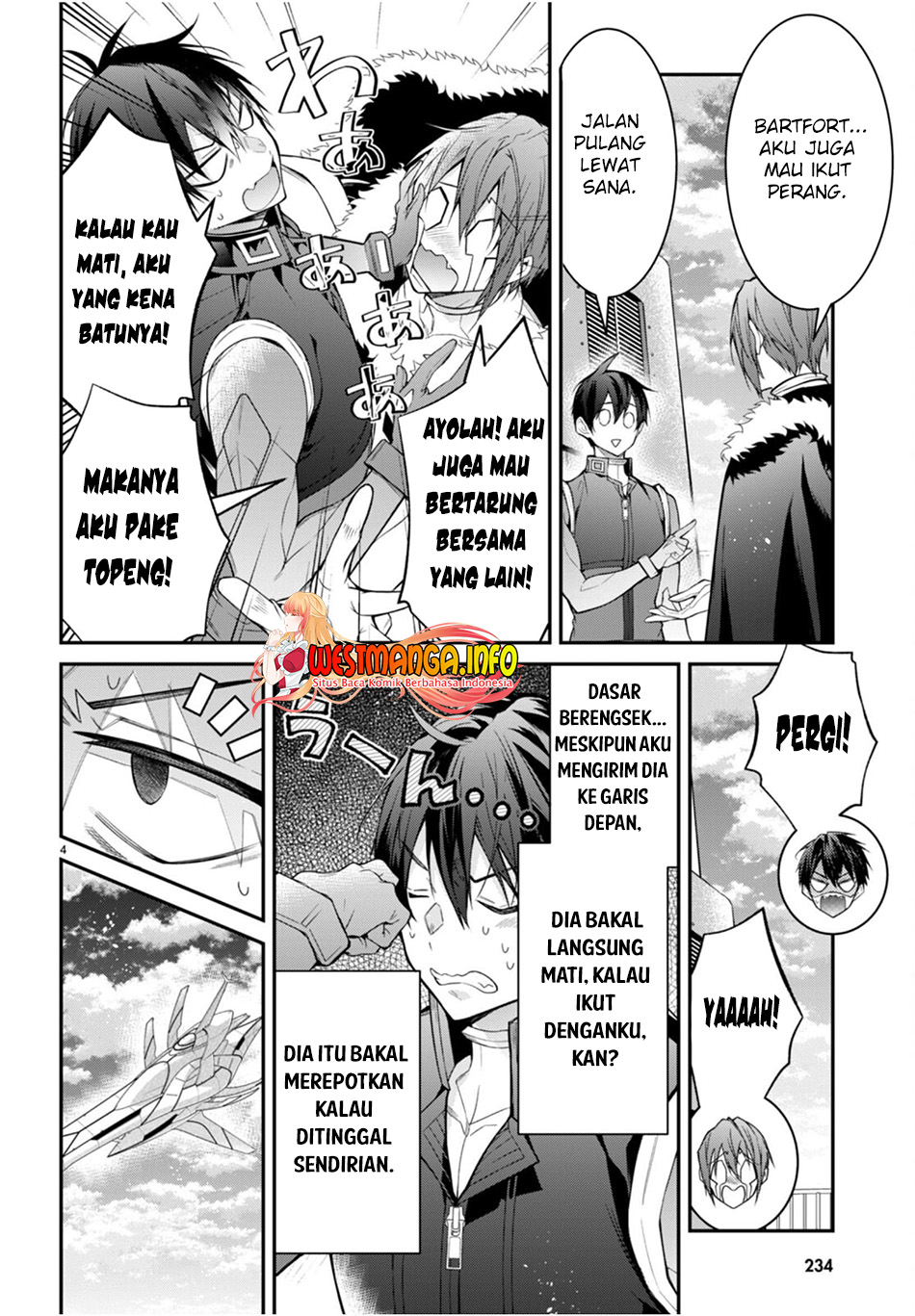 Otome Game Sekai wa Mob ni Kibishii Sekai Desu Chap 58 - Next Chap 59