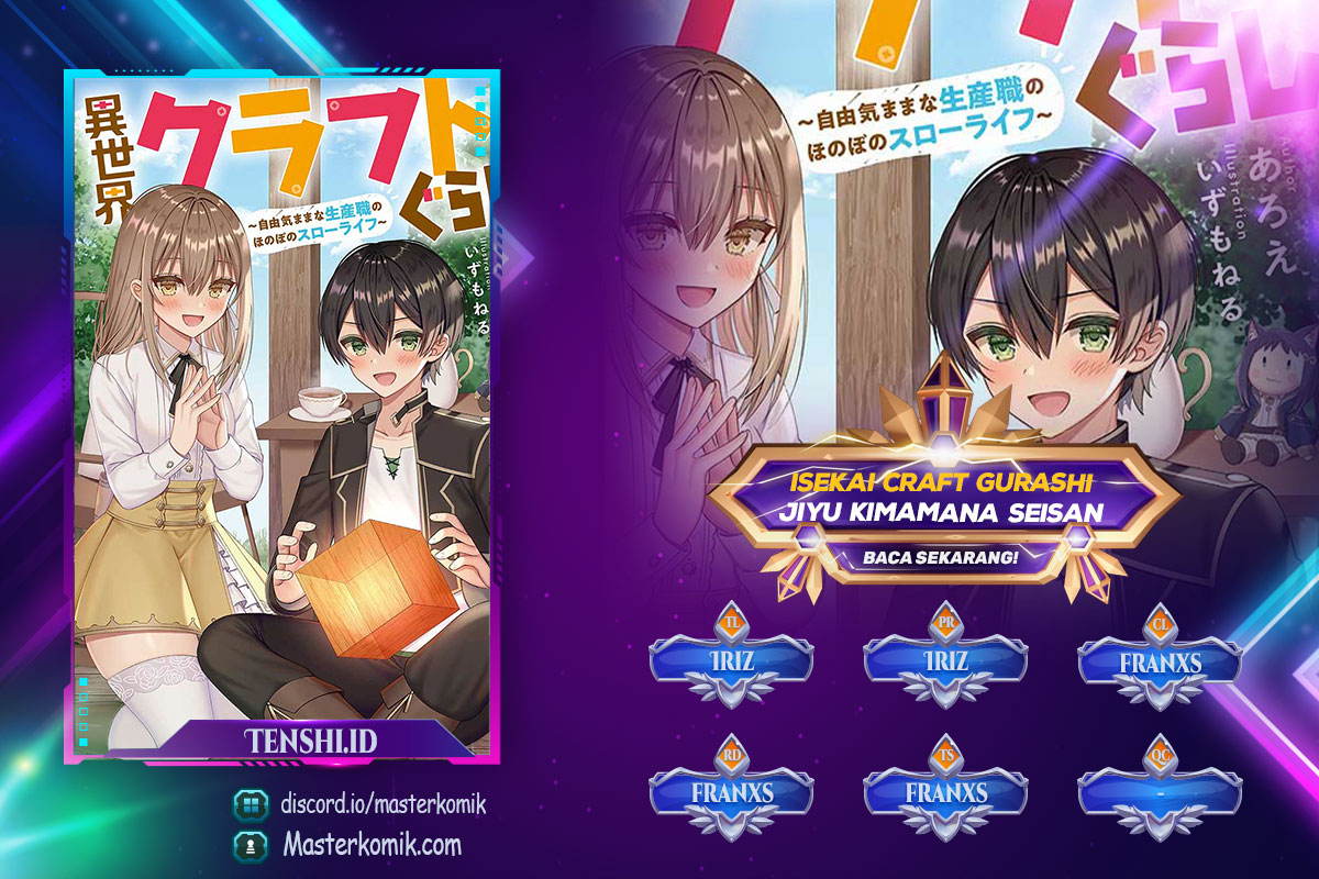 Isekai Craft Gurashi Jiyu Kimamana Seisan Shoku No Honobono Slow Life Chap 12 - Next Chap 13