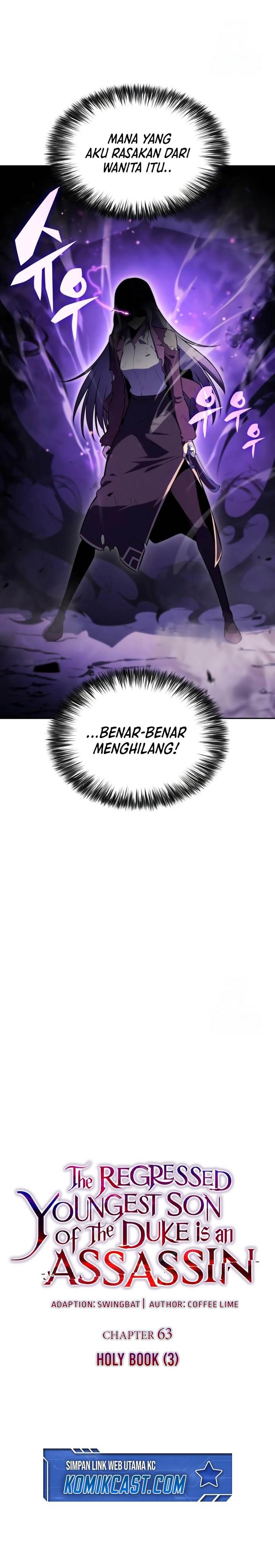 The Regressed Son of a Duke is an Assassin Chap 63 - Next Chap 64