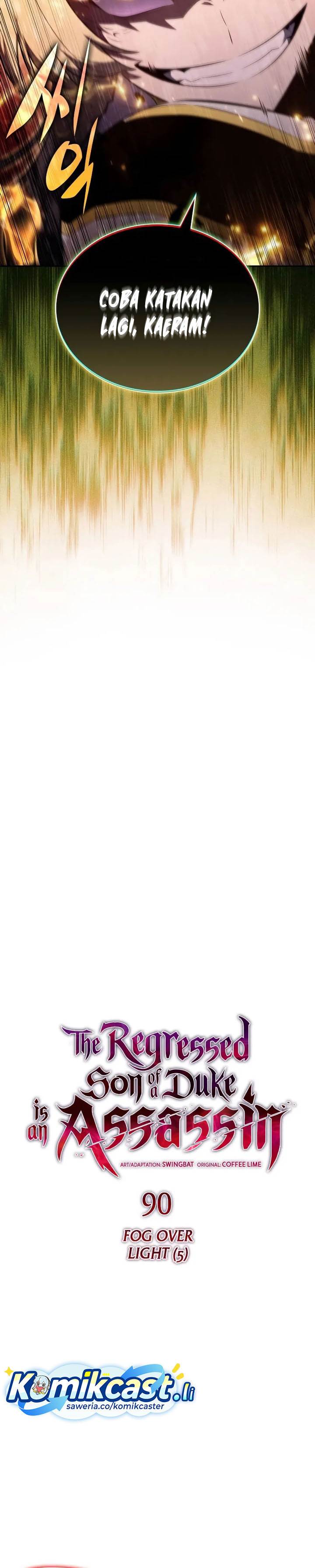 The Regressed Son of a Duke is an Assassin Chap 90 - Next Chap 91