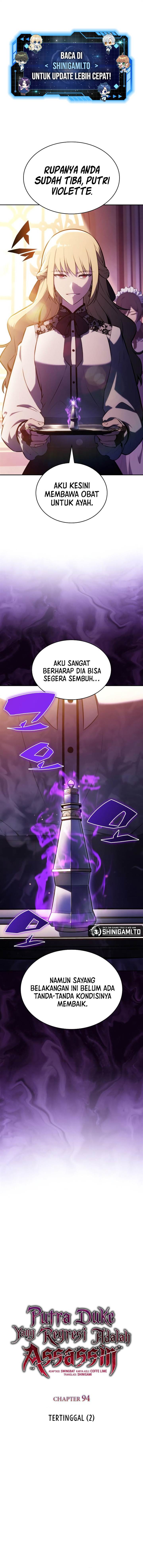 The Regressed Son of a Duke is an Assassin Chap 94 - Next Chap 95
