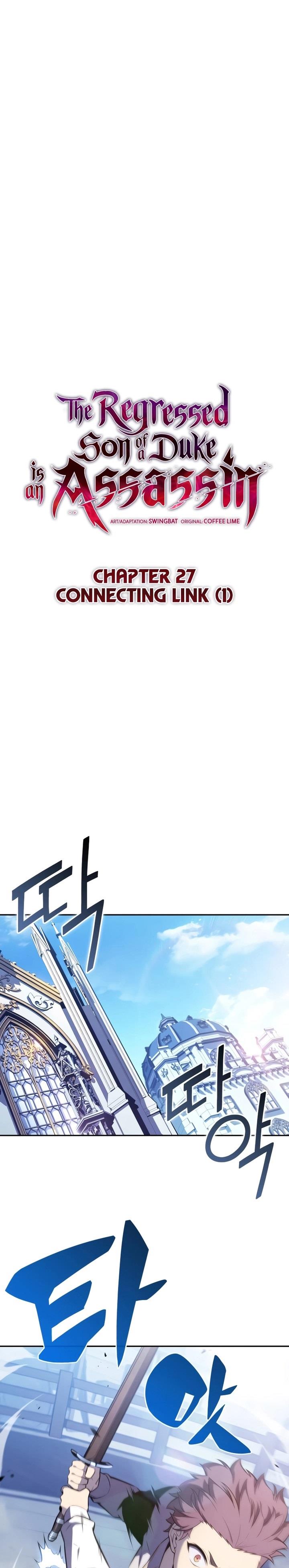 The Regressed Son of a Duke is an Assassin Chap 27 - Next Chap 28