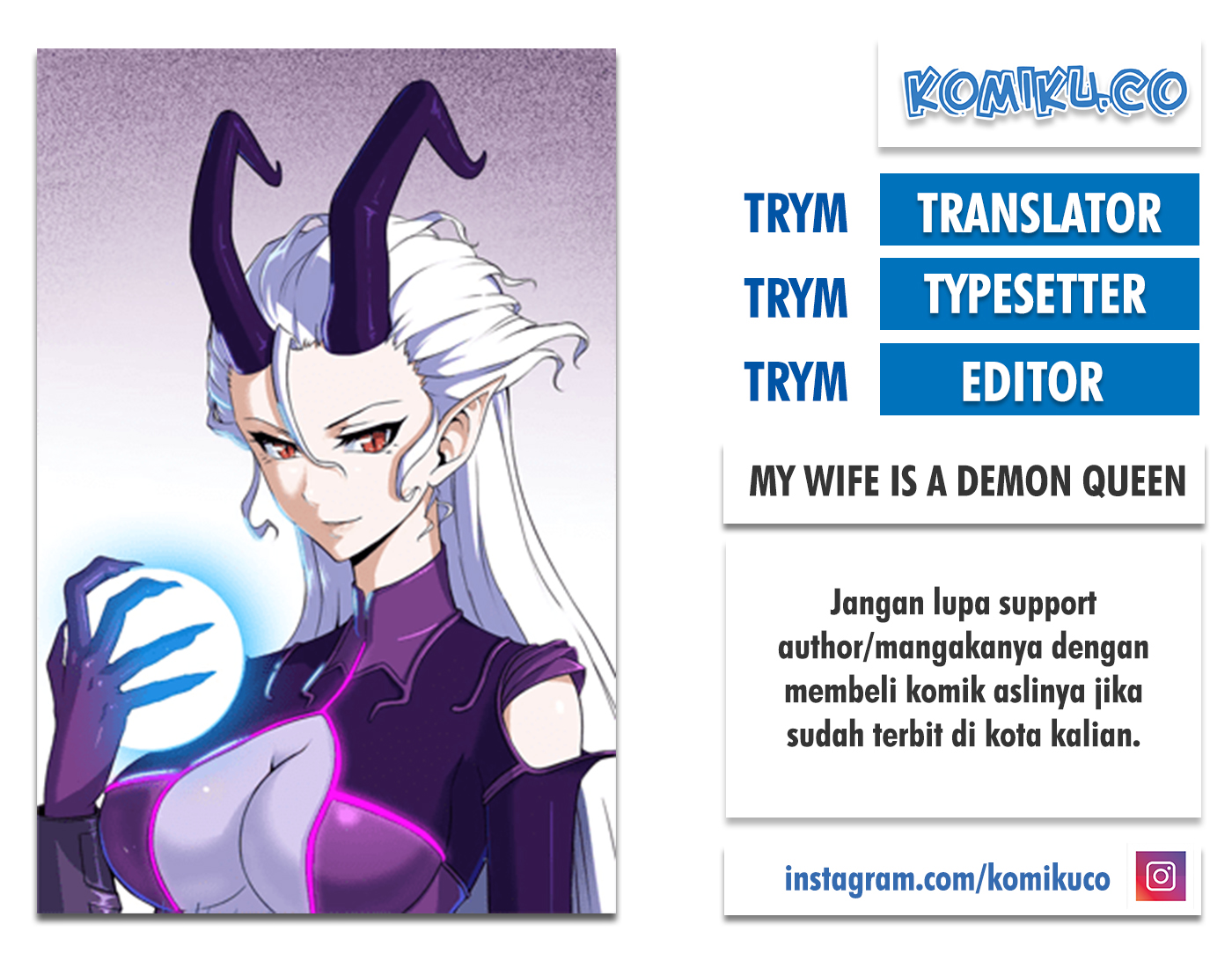 My Wife Is a Demon Queen Chap 176 - Next Chap 177