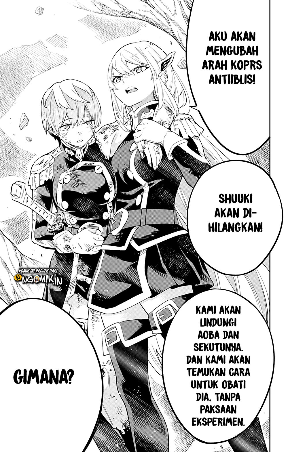 Mato Seihei no Slave Chap 42 - Next Chap 43