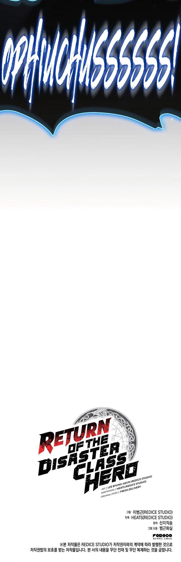 A Disaster-Class Hero Has Returned Chap 82 - Next Chap 83