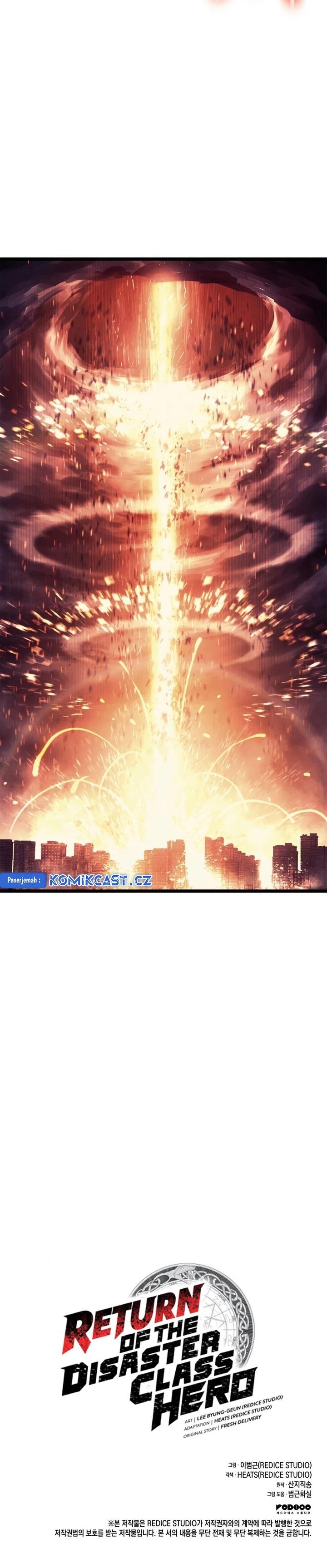 A Disaster-Class Hero Has Returned Chap 85 - Next Chap 86