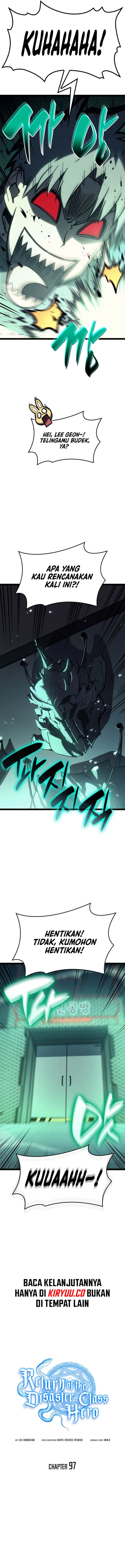 A Disaster-Class Hero Has Returned Chap 97 - Next Chap 98