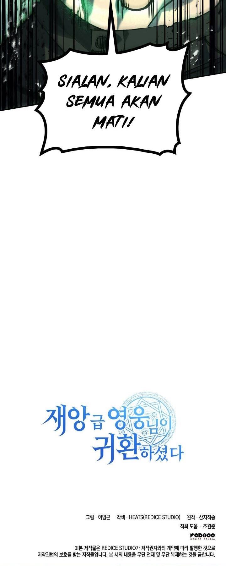 A Disaster-Class Hero Has Returned Chap 1 - Next Chap 2