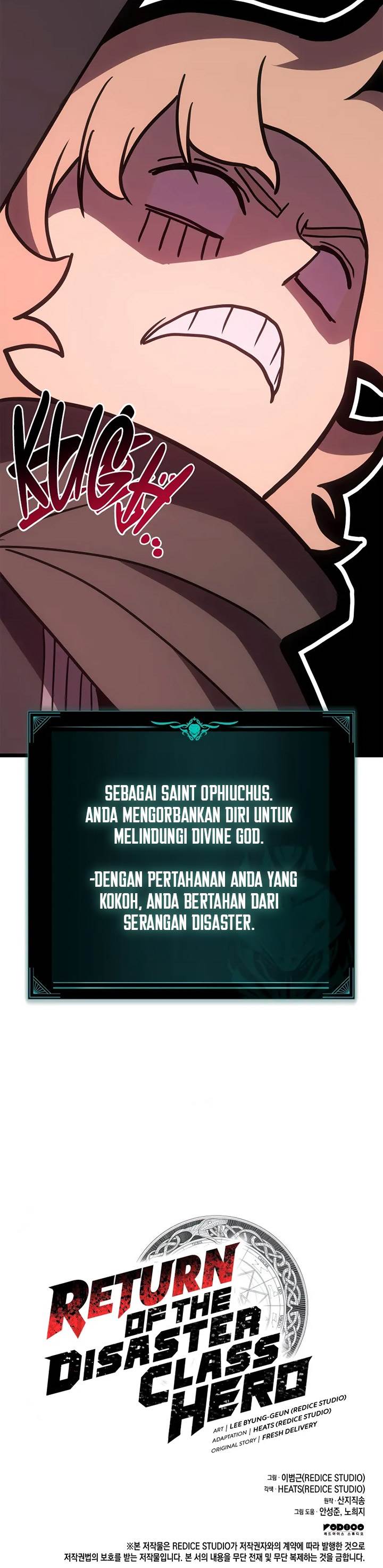 A Disaster-Class Hero Has Returned Chap 109 - Next Chap 110