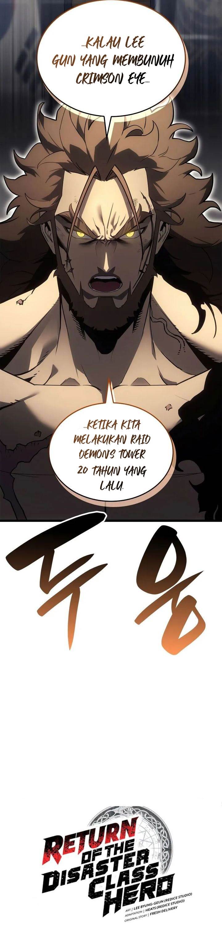 A Disaster-Class Hero Has Returned Chap 102 - Next Chap 103