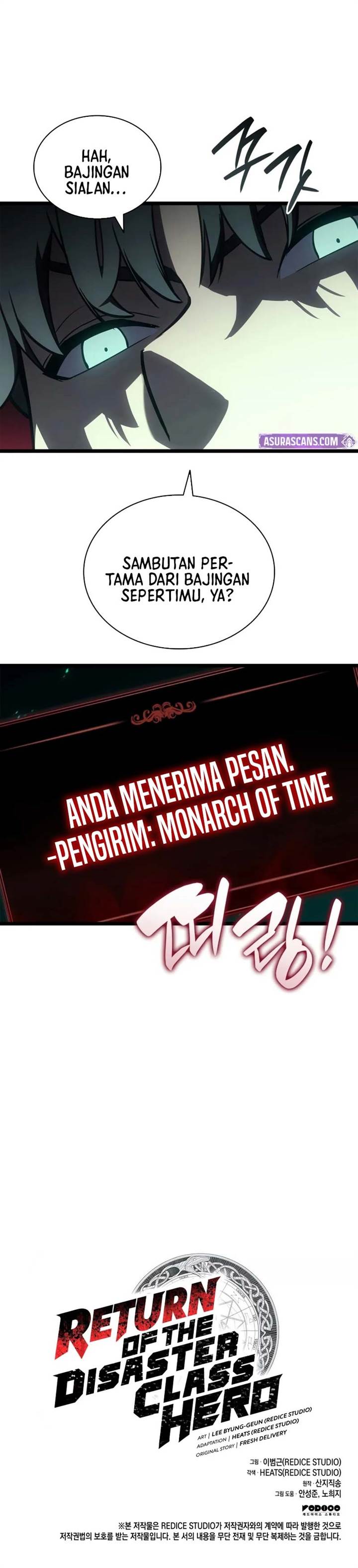 A Disaster-Class Hero Has Returned Chap 110 - Next Chap 111