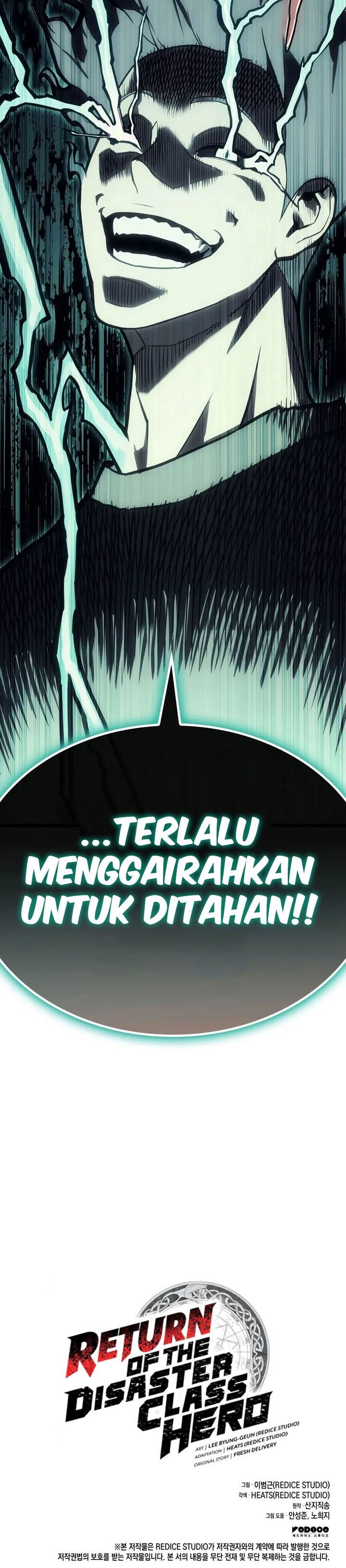 A Disaster-Class Hero Has Returned Chap 111 - Next Chap 112