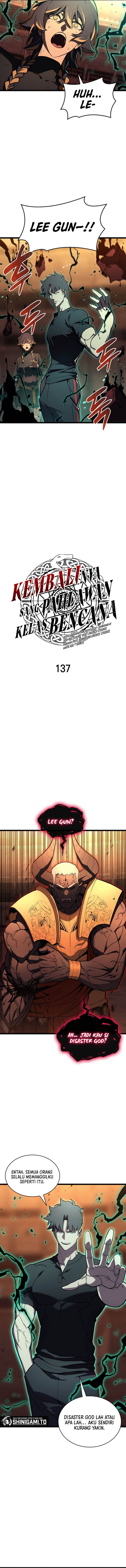 A Disaster-Class Hero Has Returned Chap 137 - Next Chap 138