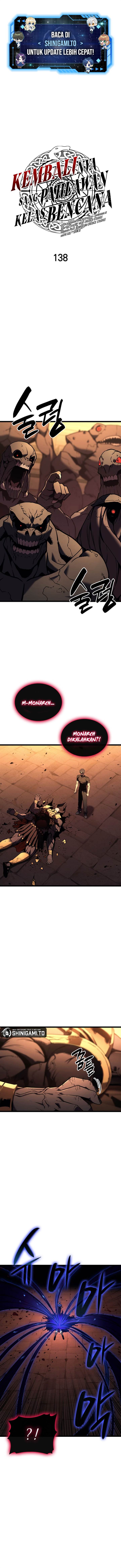 A Disaster-Class Hero Has Returned Chap 138 - Next Chap 139