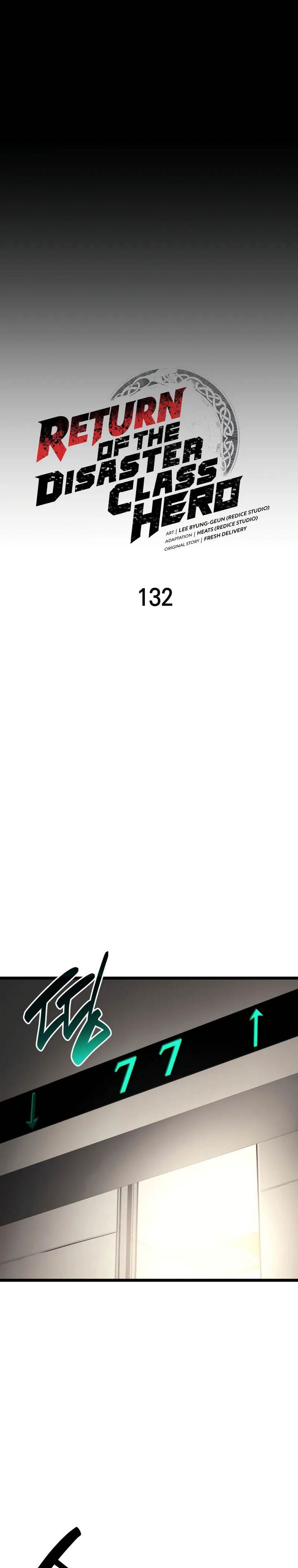 A Disaster-Class Hero Has Returned Chap 132 - Next Chap 133