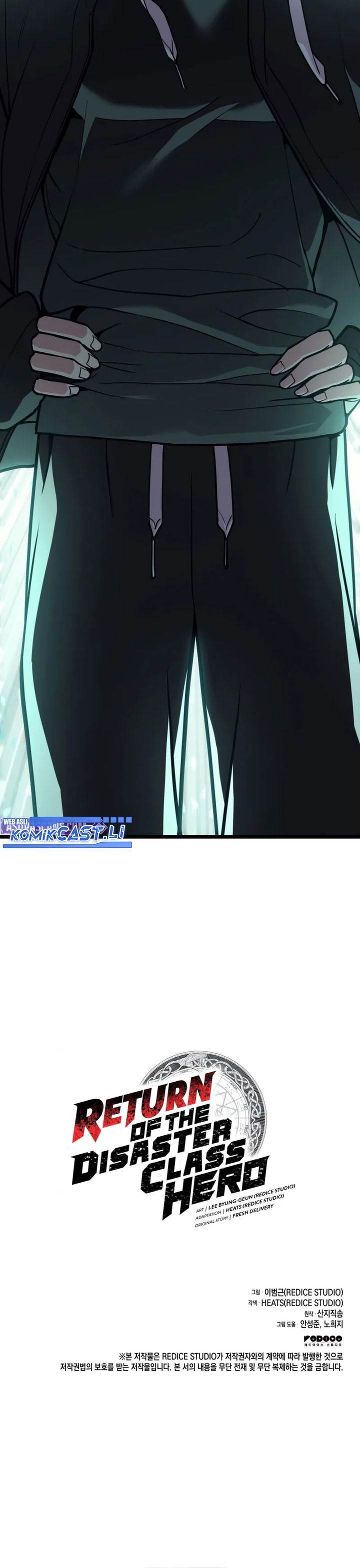 A Disaster-Class Hero Has Returned Chap 132 - Next Chap 133