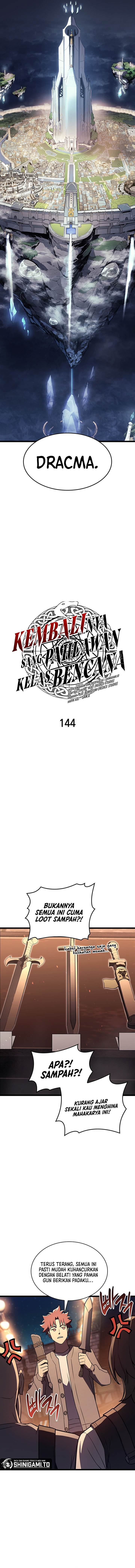 A Disaster-Class Hero Has Returned Chap 144 - Next Chap 145