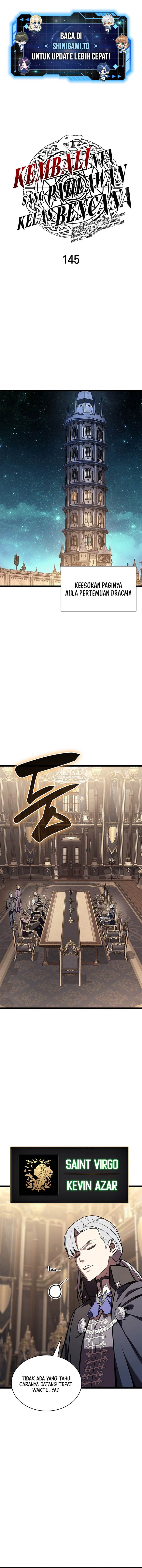 A Disaster-Class Hero Has Returned Chap 145 - Next Chap 146