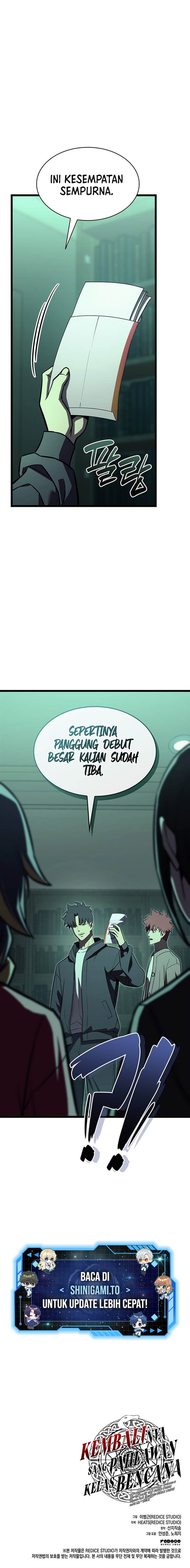 A Disaster-Class Hero Has Returned Chap 143 - Next Chap 144