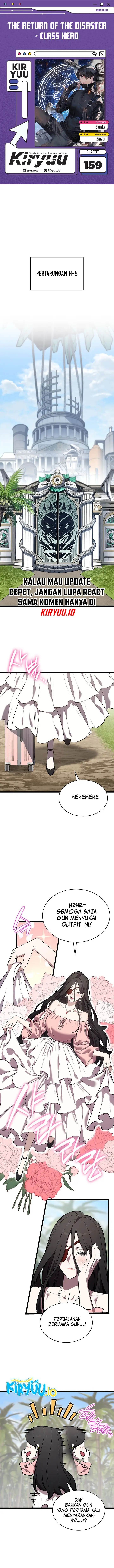 A Disaster-Class Hero Has Returned Chap 159 - Next Chap 160