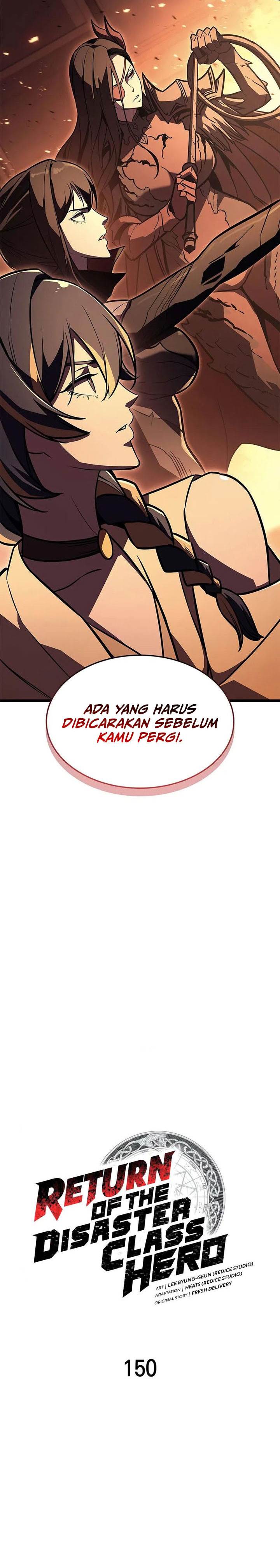 A Disaster-Class Hero Has Returned Chap 150 - Next Chap 151