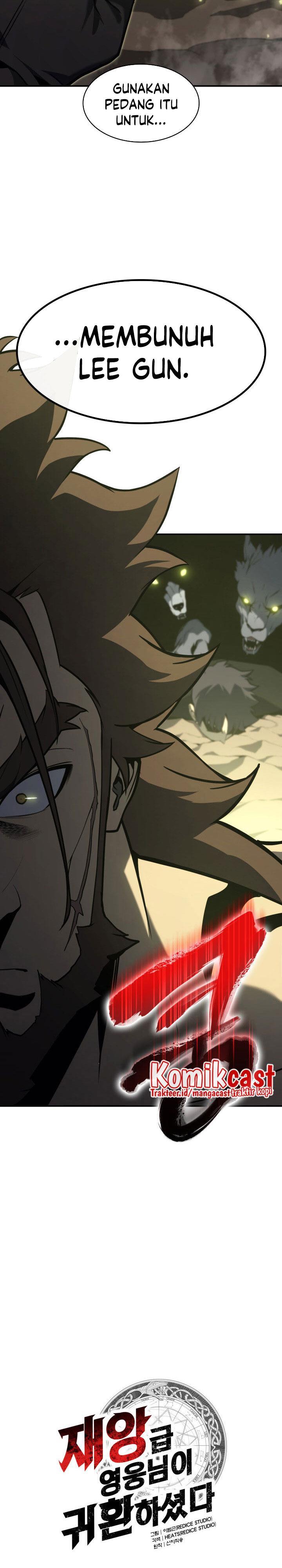 A Disaster-Class Hero Has Returned Chap 40 - Next Chap 41