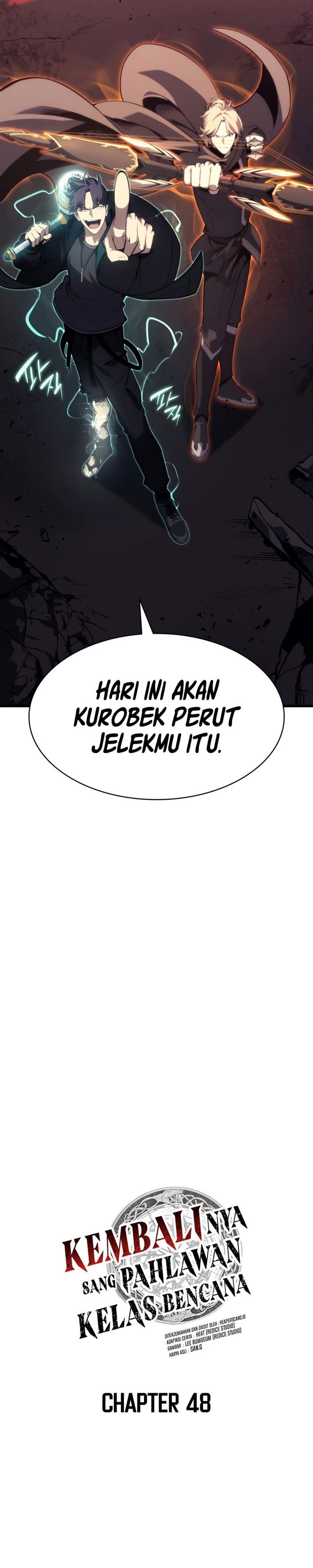 A Disaster-Class Hero Has Returned Chap 48 - Next Chap 49