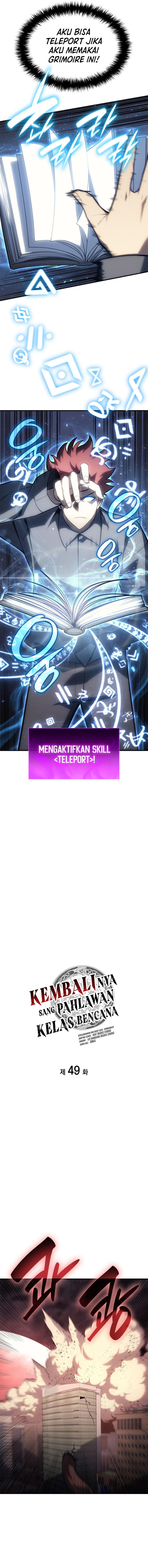 A Disaster-Class Hero Has Returned Chap 49 - Next Chap 50