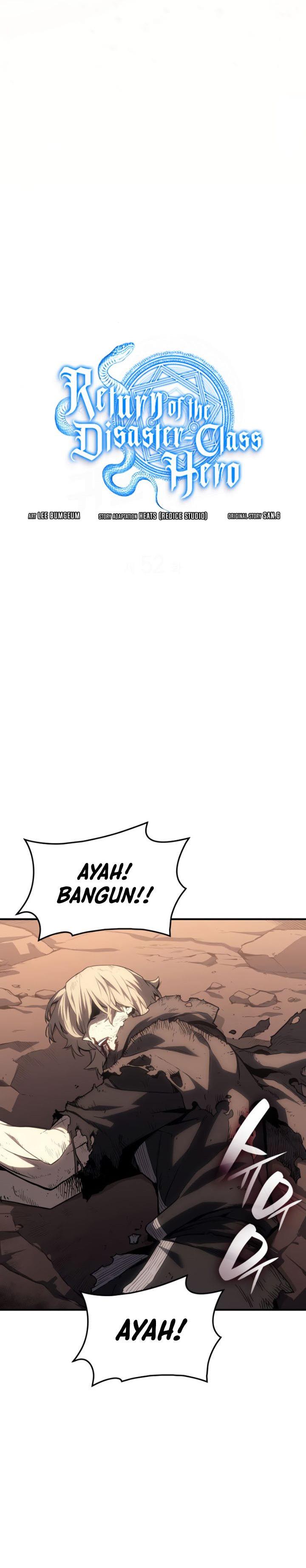 A Disaster-Class Hero Has Returned Chap 52 - Next Chap 53