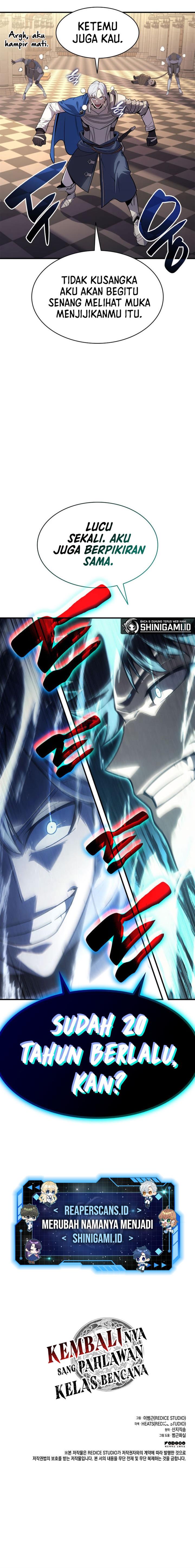 A Disaster-Class Hero Has Returned Chap 55 - Next Chap 56